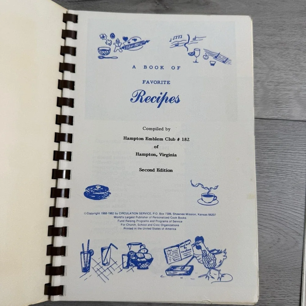 Vintage Virginia Church Community Cookbooks Lot 4 St Olaf Elon Deep Creek VA